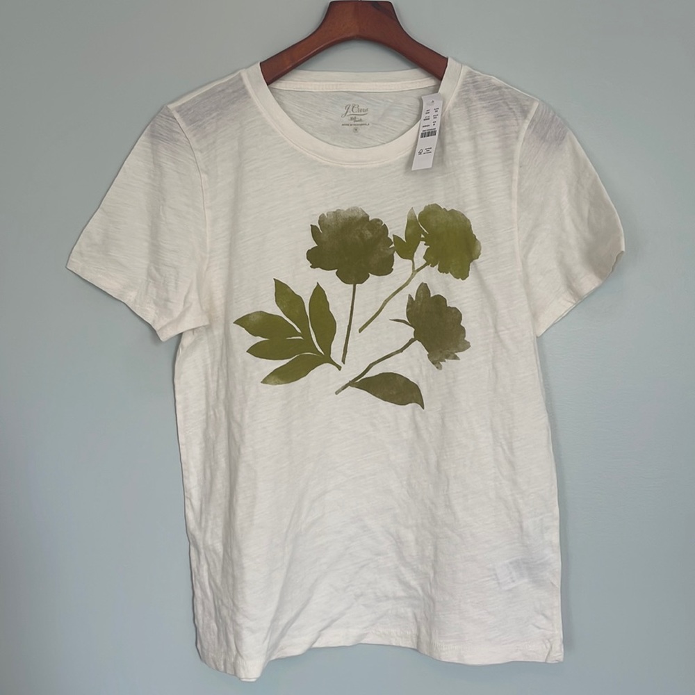 NWT oversized j crew t shirt M